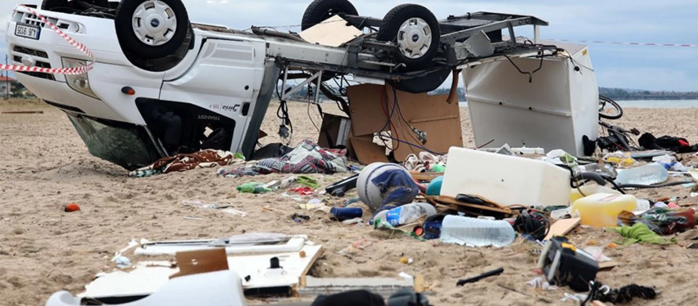 Αρμαγεδδών: 378.500 στρέμματα καταστράφηκαν στη Μακεδονία από τη θεομηνία